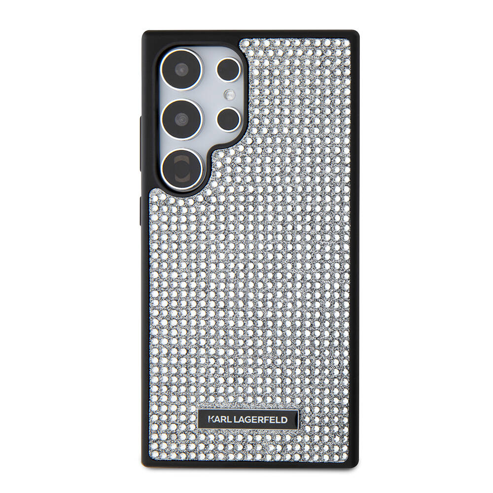 Karl Lagerfeld Galaxy S24 Ultra Taşlı Metal Logo Orjinal Lisanslı Kılıf Karl Lagerfeld Galaxy S24 Ultra Taşlı Metal Logo Orjinal Lisanslı Kılıf